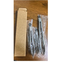 Clip Kitchen Barbecue Food Tongs – Silicone Anti-scalding Bread