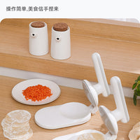 Cake Style Dumpling Mold – Making Green Baozi