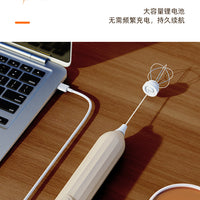 Dual-stick Milk Frother Coffee Maker – Cream Mixer Household