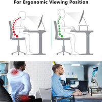 Monitor Computer Stand – Adjustable Height Laptop