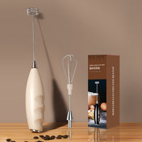 Dual-stick Milk Frother Coffee Maker – Cream Mixer Household