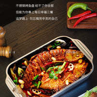 Barbecue Grill Electric Fish Plate