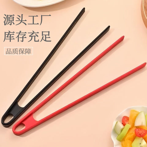 Silicone Food Tongs – Steak Clip Salad