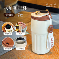 Water Cup Thermos Coffee – Double-layer Car Smart