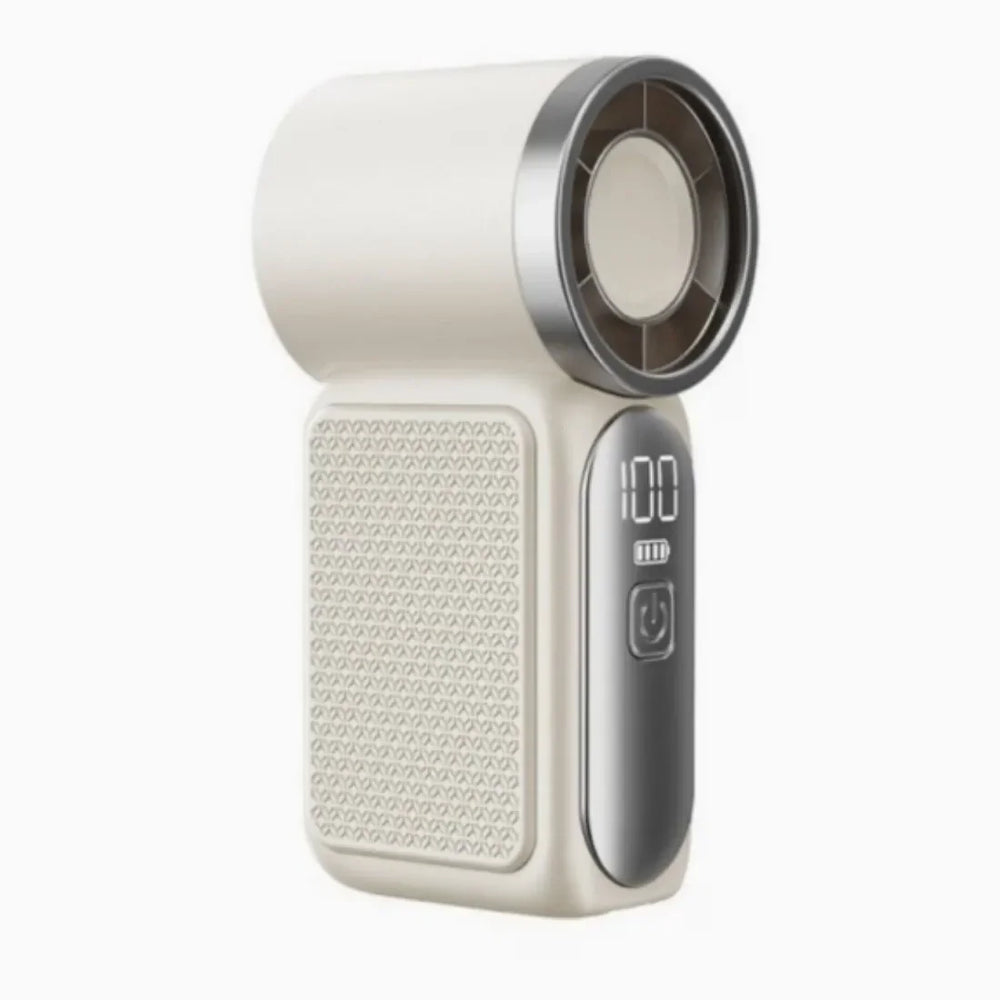 100-speed Mini Handheld Fan – High-speed Turbo Blower