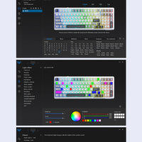 AULA F99 Gaming Mechanical Keyboard 99 Keys Gasket Structure Wireless Bluetooth Wired Hot Swappable PBT Gasket RGB For PC Laptop