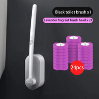 Disposable Toilet Accessory – Brush Without Dead