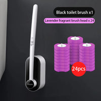 Disposable Toilet Accessory – Brush Without Dead