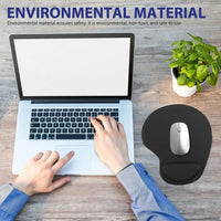 Ergonomic Wrist Rest Mouse Mat – Memory Foam Non-slip