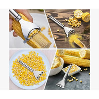 Home Y-shaped Corn Peeler – Stainless Steel Fast