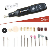 Rotary Tool Kit USB Accessory – Rechargeable Grinder Pen