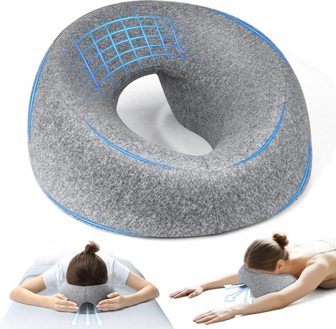 Ergonomics Lying Down Pillow – Memory Foam Breathable
