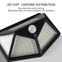100LED Solar Wall Lamp – Outdoor Lampwaterproof Motion