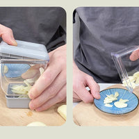 Manual Pressing Garlic Press – Grinding Grater Cutter