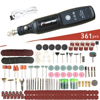 Rotary Tool Kit USB Accessory – Rechargeable Grinder Pen