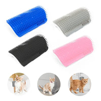 Wall Mount Corner Cat Accessory – Self Groomer Comb