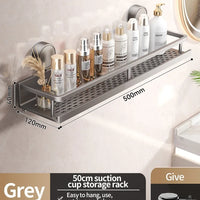 Drill Suction Cup Rack – Bathroom Shelf Toilet