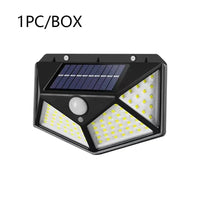 100LED Solar Wall Lamp – Outdoor Lampwaterproof Motion