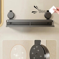 Drill Suction Cup Rack – Bathroom Shelf Toilet
