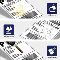 4x6 Inch Thermal Label Paper 100/200/500 Sheets 100x150mm Labels Shipping DHL UPS Express Barcode For 9220/9210/246S/D100/D200