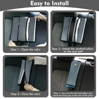 Shoulder Pad Interior Car Seat Cover – Belt Chest Cushion – Kids