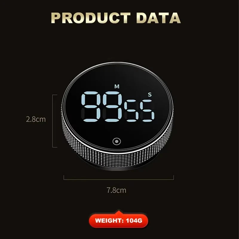 Focus Timer – Magnetic Digital Timer for Deep Work & ADHD-Friendly Productivity | Everyday Home Deal