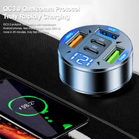 250W Ports Car Charger – Fast Charging Qc3.0