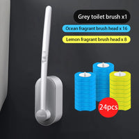 Disposable Toilet Accessory – Brush Without Dead
