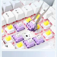AULA F99 Gaming Mechanical Keyboard 99 Keys Gasket Structure Wireless Bluetooth Wired Hot Swappable PBT Gasket RGB For PC Laptop