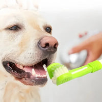 3-sided Pet Toothbrush – Dog Plastic