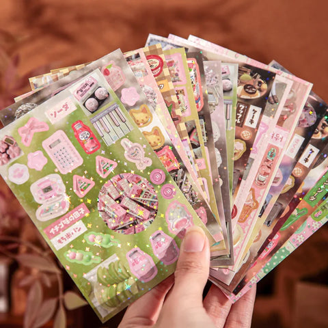 Japanese-style Cute Stickers – Book Delicious Dessert