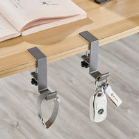 Adjustable Desk Edge Hooks – Gaming Headset Hanger