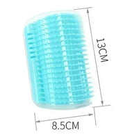 Wall Mount Corner Cat Accessory – Self Groomer Comb