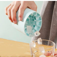 Silicone Ice Cube Tray – Round Bucket