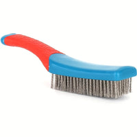 Stainless Steel Wire Brush – Comfortable Plastic Handle