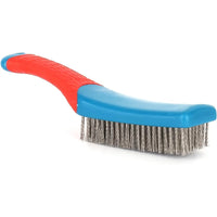 Stainless Steel Wire Brush – Comfortable Plastic Handle