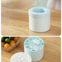 Silicone Ice Cube Tray – Round Bucket