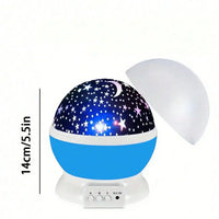 Star Moon Projection Lamp – Room Decor Birthday