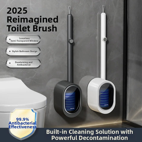 Cleaning Kit Disposable Toilet Accessory – Brush Wall Mounted