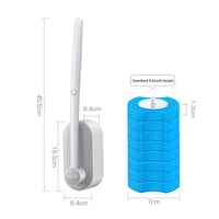 Disposable Toilet Accessory – Brush Without Dead