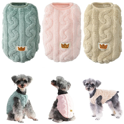 Soft Fleece Dog Accessory – Clothes Small Dogs