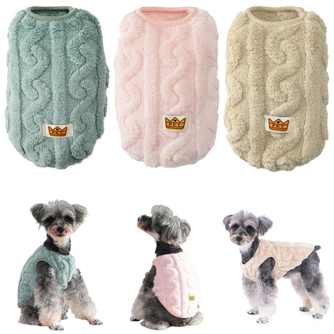 Soft Fleece Dog Accessory – Clothes Small Dogs