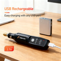 Rotary Tool Kit USB Accessory – Rechargeable Grinder Pen