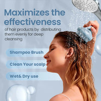 Hair Scalp Massager – Shampoo Brush Exfoliator