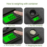 Precision Pocket Scales – 1000g 0.01g Digital