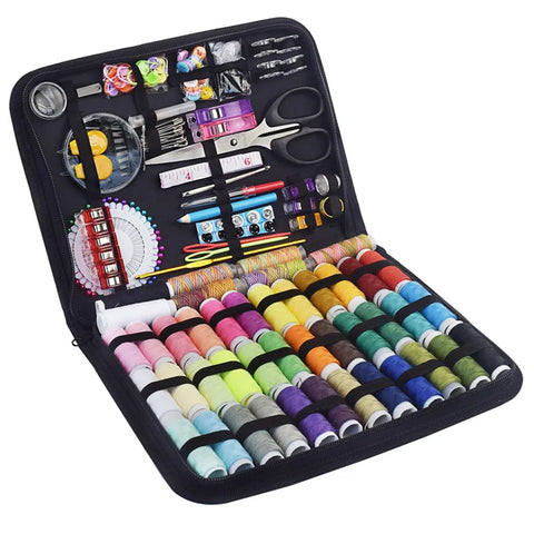 Portable Sewing Kit 226-Piece Set Household Tools Box