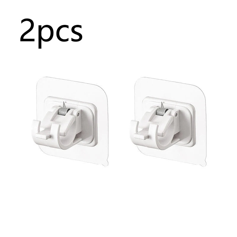 Adhesive Hooks Punch-free Curtain – Rod Clip Hook