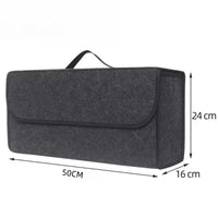 Car Trunk Soft Organiser – Felt Storage Box