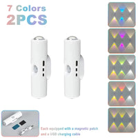 Double-head LED Night Light – Motion Sensor RGB
