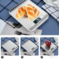Digital Kitchen Scales – 5kg-1g LED Display